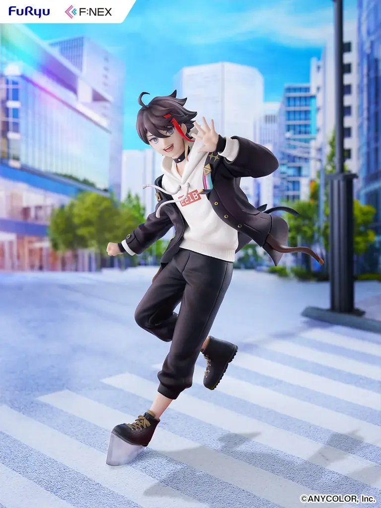「にじさんじ」の大人気VTuber三枝明那が躍動感あふれるポーズでフィギュア化！フリューの高品質ブランド『F:NEX』より『三枝明那 1/7スケールフィギュア』 画像 2
