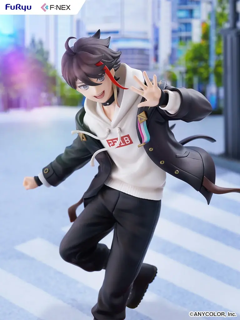 「にじさんじ」の大人気VTuber三枝明那が躍動感あふれるポーズでフィギュア化！フリューの高品質ブランド『F:NEX』より『三枝明那 1/7スケールフィギュア』 画像 3