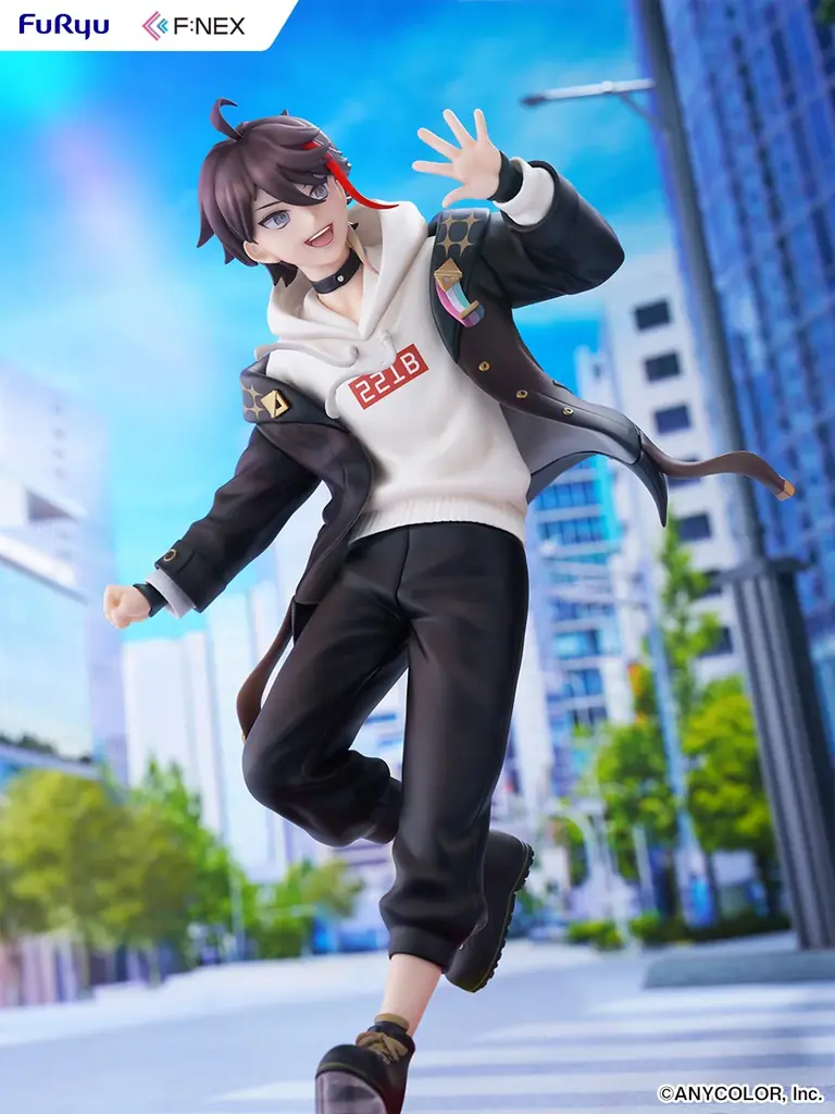 「にじさんじ」の大人気VTuber三枝明那が躍動感あふれるポーズでフィギュア化！フリューの高品質ブランド『F:NEX』より『三枝明那 1/7スケールフィギュア』 画像 4