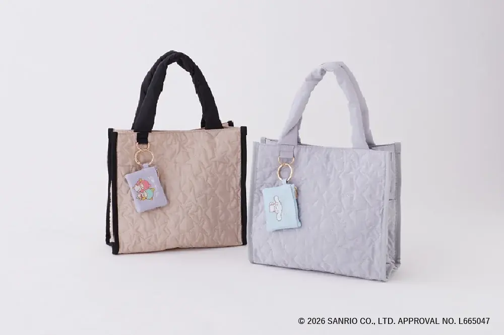 【grove】「リトルツインスターズ（キキ＆ララ）」「シナモロール」とのコラボレーションアイテムを7月29日（水）より発売！ 画像 2