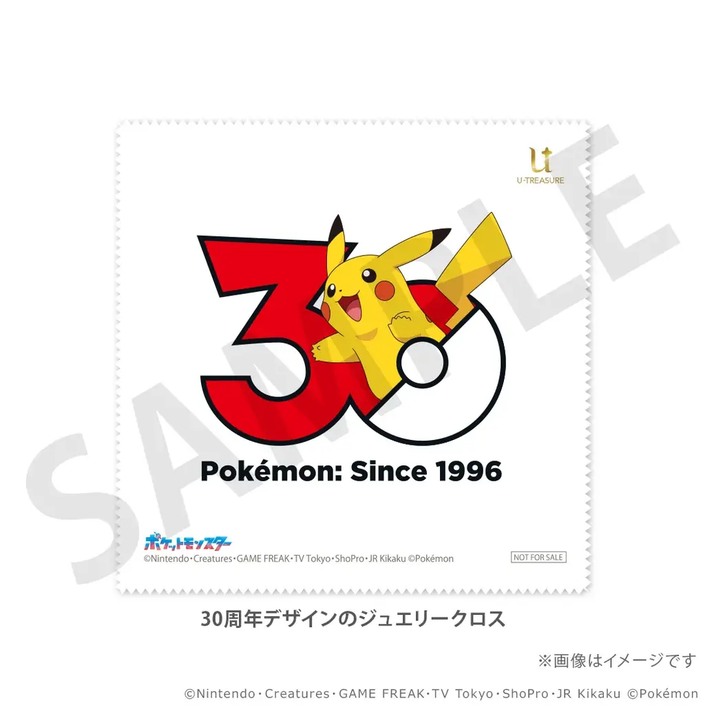 【ポケットモンスター】30周年モデル ネックレス。30周年ロゴを刻印した特別なデザイン。8月14日（金）まで予約受付 画像 27
