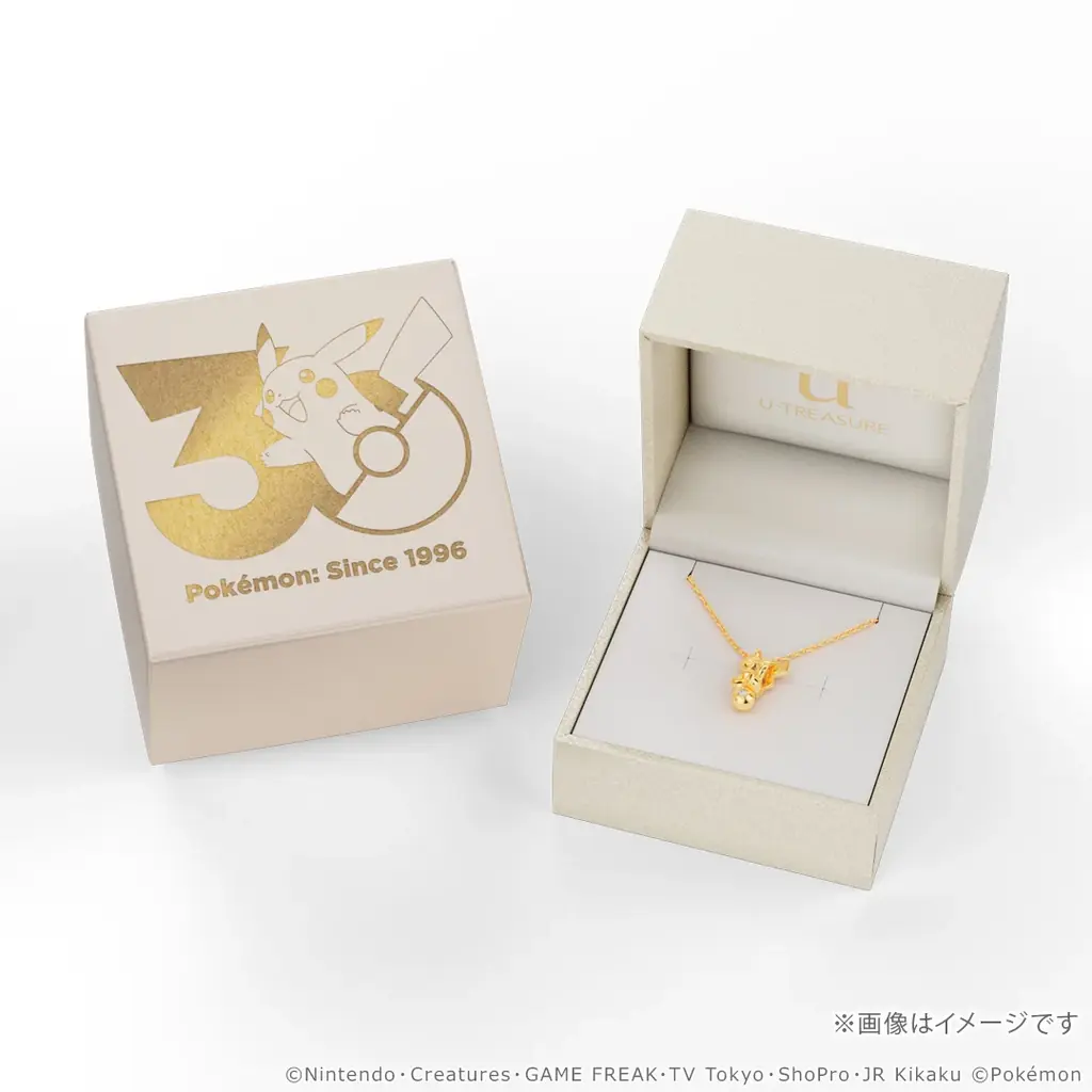 【ポケットモンスター】30周年モデル ネックレス。30周年ロゴを刻印した特別なデザイン。8月14日（金）まで予約受付 画像 28
