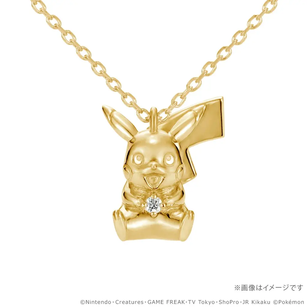 【ポケットモンスター】30周年モデル ネックレス。30周年ロゴを刻印した特別なデザイン。8月14日（金）まで予約受付 画像 3