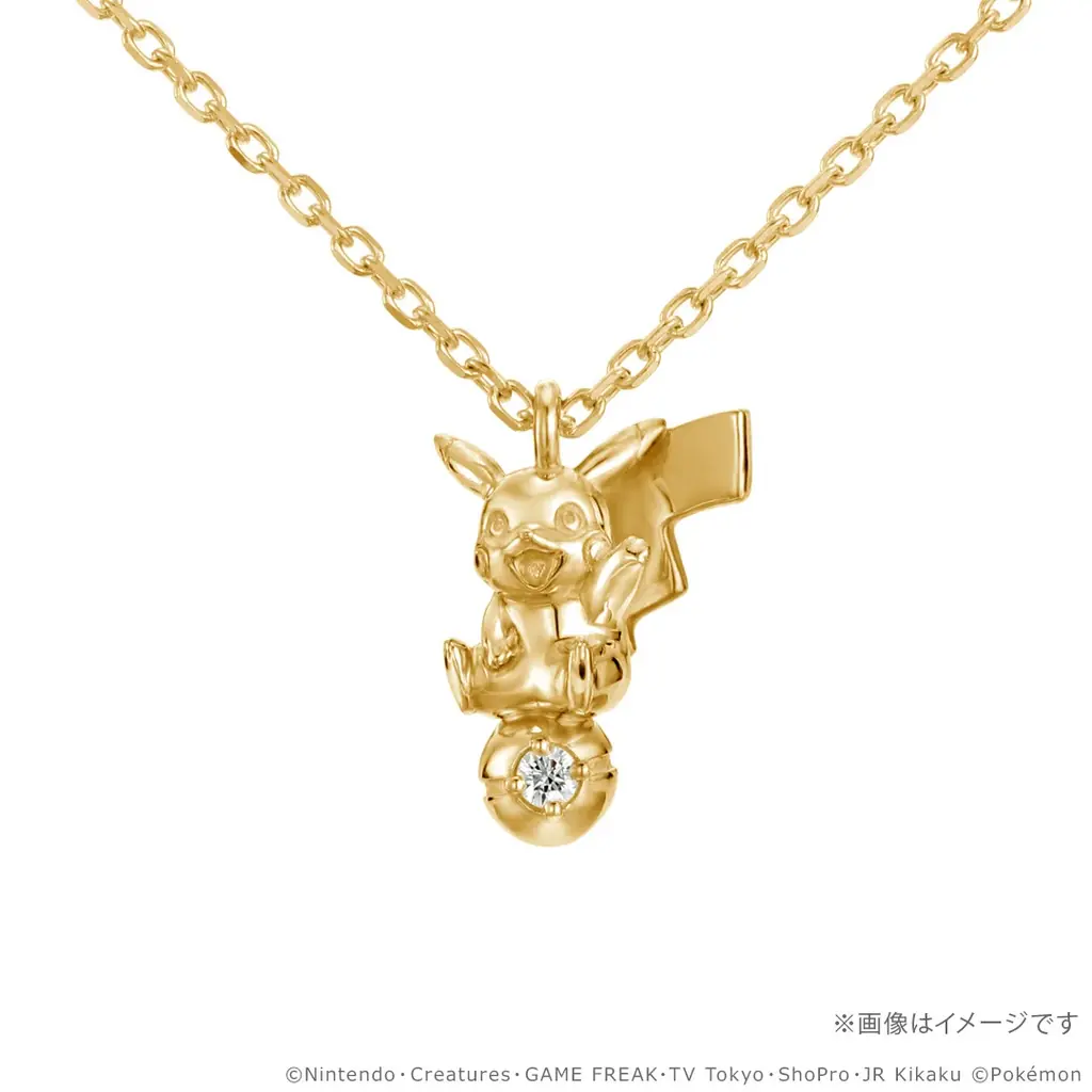 【ポケットモンスター】30周年モデル ネックレス。30周年ロゴを刻印した特別なデザイン。8月14日（金）まで予約受付 画像 8