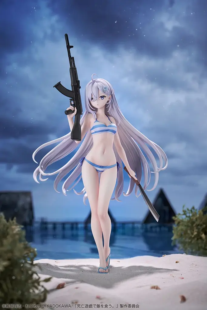 アニメ『死亡遊戯で飯を食う。44:CLOUDY BEACH』より、「幽鬼」が水着姿で1/7スケールでフィギュア化！ 画像 6