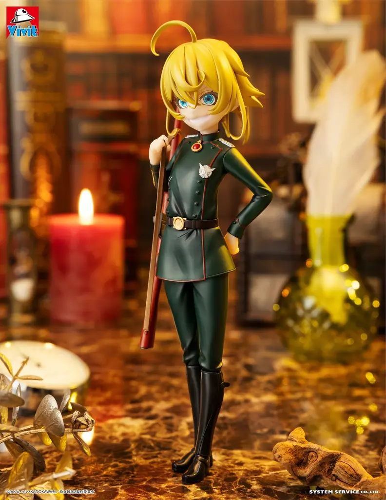 システムサービスのフィギュアブランド「Vivit」からTVアニメ『幼女戦記』より「ターニャ・デグレチャフ」が2026年7月に登場！ 画像 4