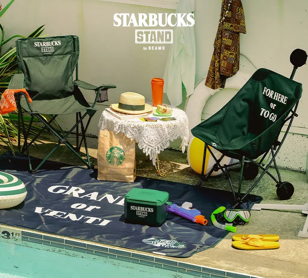 7月17日発売 スターバックス×BEAMS×Coleman別注4型