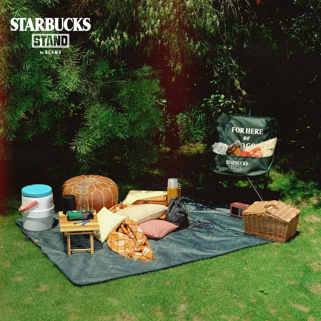 〈STARBUCKS STAND by BEAMS〉『EXTRA Collection』第4弾が登場。家族や友人と楽しめる〈Coleman〉に別注したアウトドアアイテム4型を7月17日（金）より発売。 画像 2