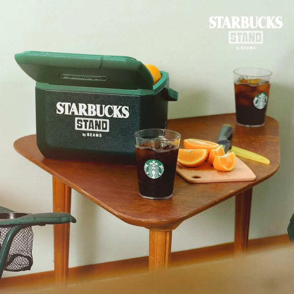 〈STARBUCKS STAND by BEAMS〉『EXTRA Collection』第4弾が登場。家族や友人と楽しめる〈Coleman〉に別注したアウトドアアイテム4型を7月17日（金）より発売。 画像 5