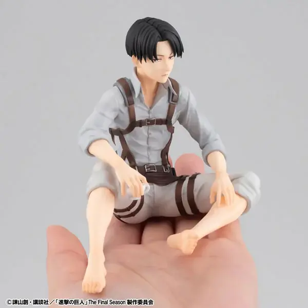 『進撃の巨人』より、「エレン」「リヴァイ兵士長」が、てのひらサイズのフィギュアになって登場。あみあみにて、それぞれ予約受付中。 画像 11