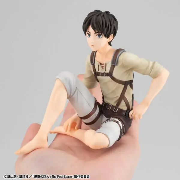 『進撃の巨人』より、「エレン」「リヴァイ兵士長」が、てのひらサイズのフィギュアになって登場。あみあみにて、それぞれ予約受付中。 画像 3