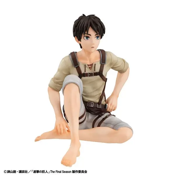 『進撃の巨人』より、「エレン」「リヴァイ兵士長」が、てのひらサイズのフィギュアになって登場。あみあみにて、それぞれ予約受付中。 画像 5