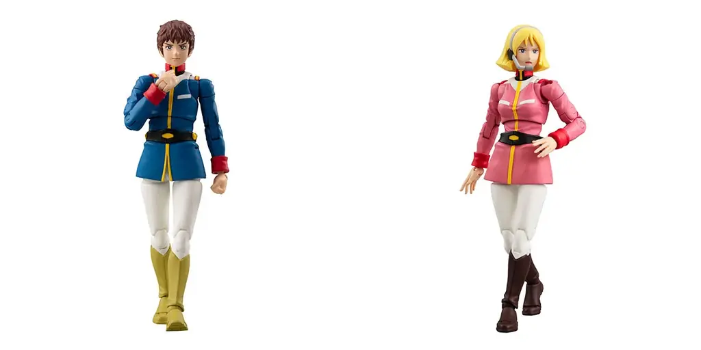 アムロ＆セイラ可動フィギュア、12月21日発売予定