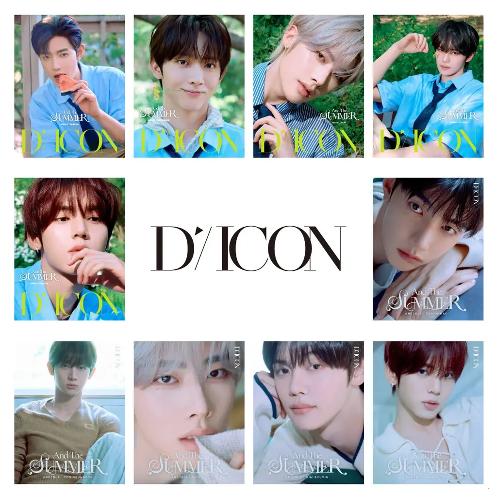 AND2BLE初写真集『D'ICON』付録・予約まとめ