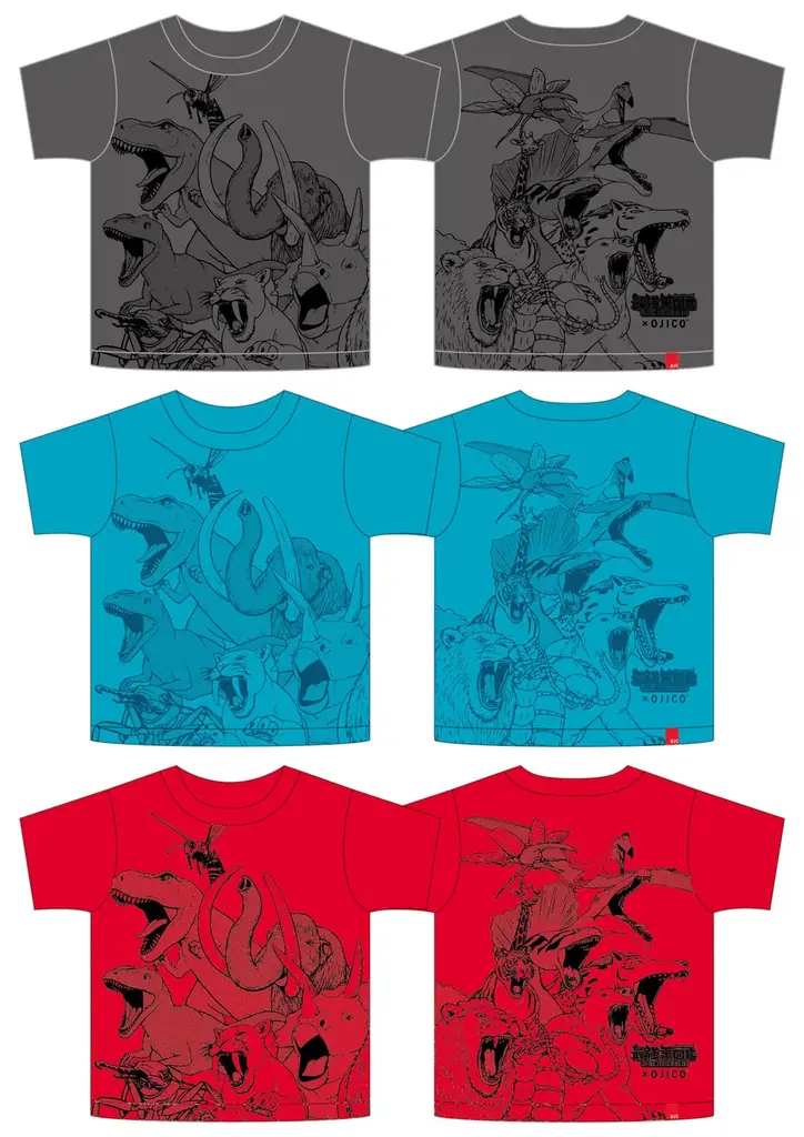 7月18日発売｜OJICO×最強王図鑑の公式コラボT