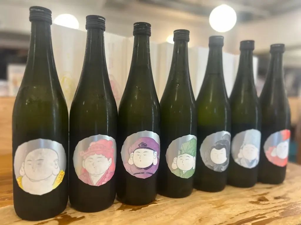 【夏に味わう縁起酒】酒の七福神全7種飲み比べプラン｜日本酒原価酒蔵 川崎店で7月13日(月)〜7月31日(金)限定開催 画像 2