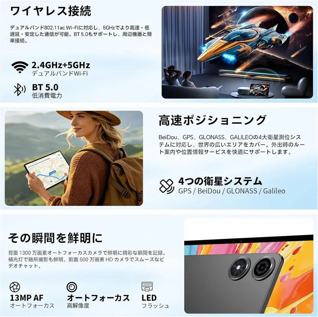 【Primeday期間限定ビッグセール】 Teclast新発売タブレット『P50T』を期間限定の低価格でお得に購入可能！ Amazon Primeday開催中(7/7から7/13まで) 画像 6