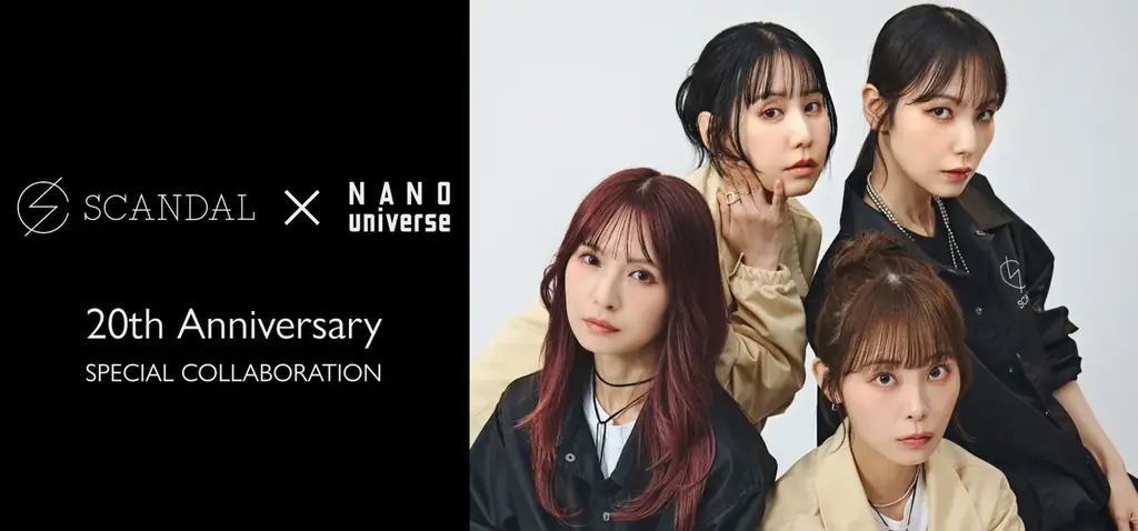 7月17日発売 SCANDAL×ナノ・ユニバース新作3型