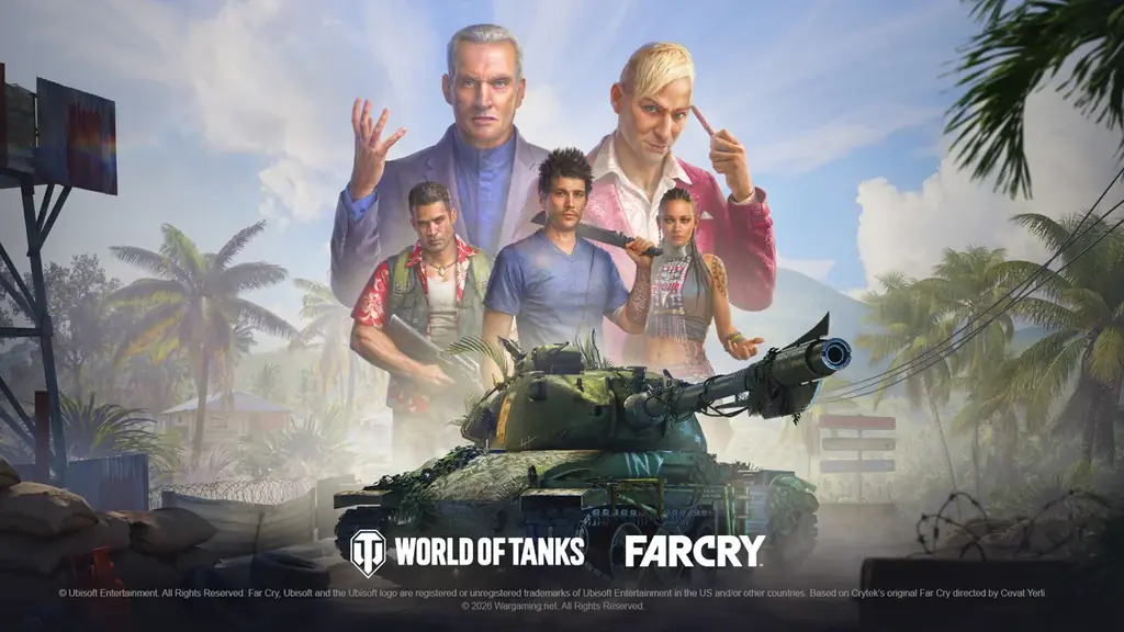 7月16日開始『World of Tanks』にFAR CRYチャプター登場