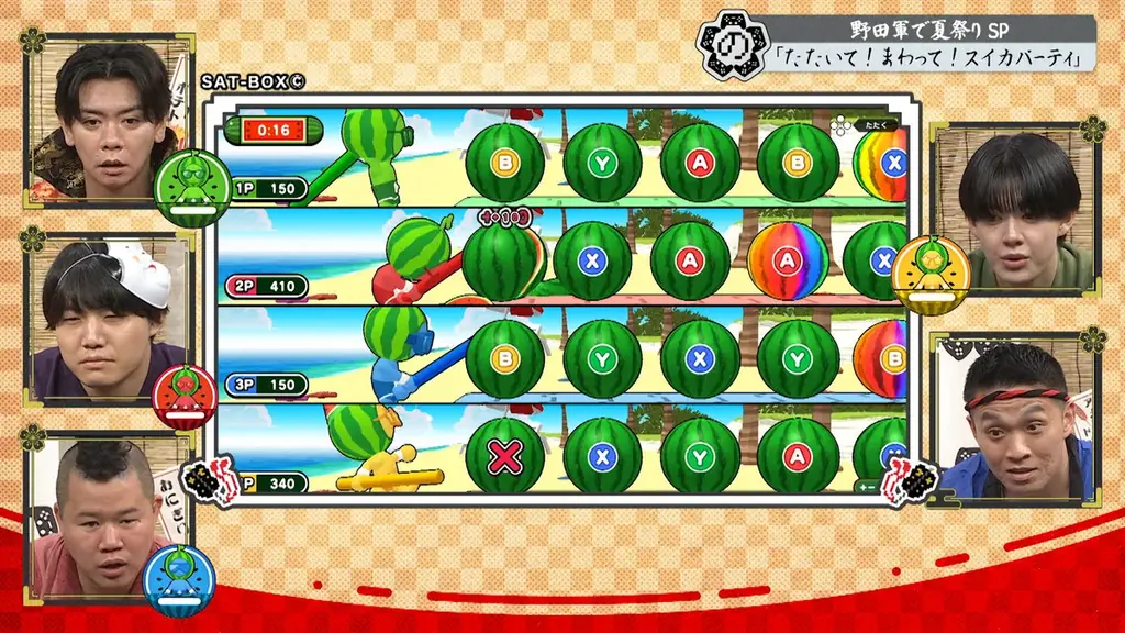 【野田クリの野望～ゲーム天下統一への道～】BUDDiiS小川史記参戦！夏祭りゲームSP！あす7月14日（火）よる9時25分～放送 画像 12