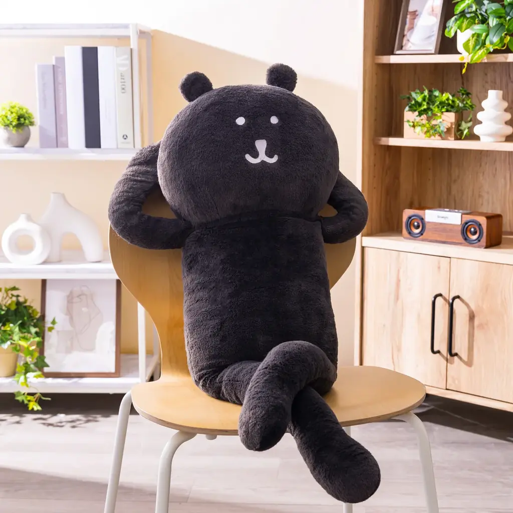 「ちいかわ」作者・ナガノが描く「ナガノキャラクターズ」より必ず当たる「ふわもち！ブラックだらけ ぬいぐるみくじ」が7月17日（金）から販売開始！ 画像 3