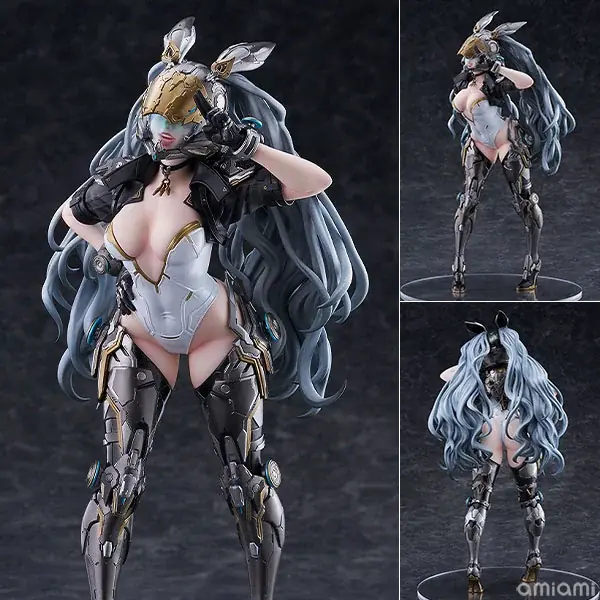 『The First Descendant』より、「バニー」が最上位形態アルティメットの姿でフィギュア化。あみあみにて予約受付中。 画像 2