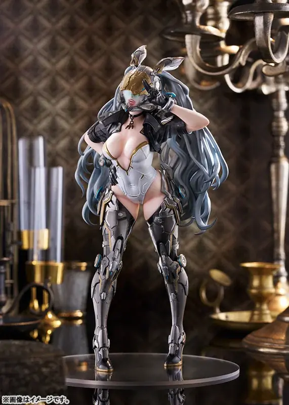 『The First Descendant』より、「バニー」が最上位形態アルティメットの姿でフィギュア化。あみあみにて予約受付中。 画像 4