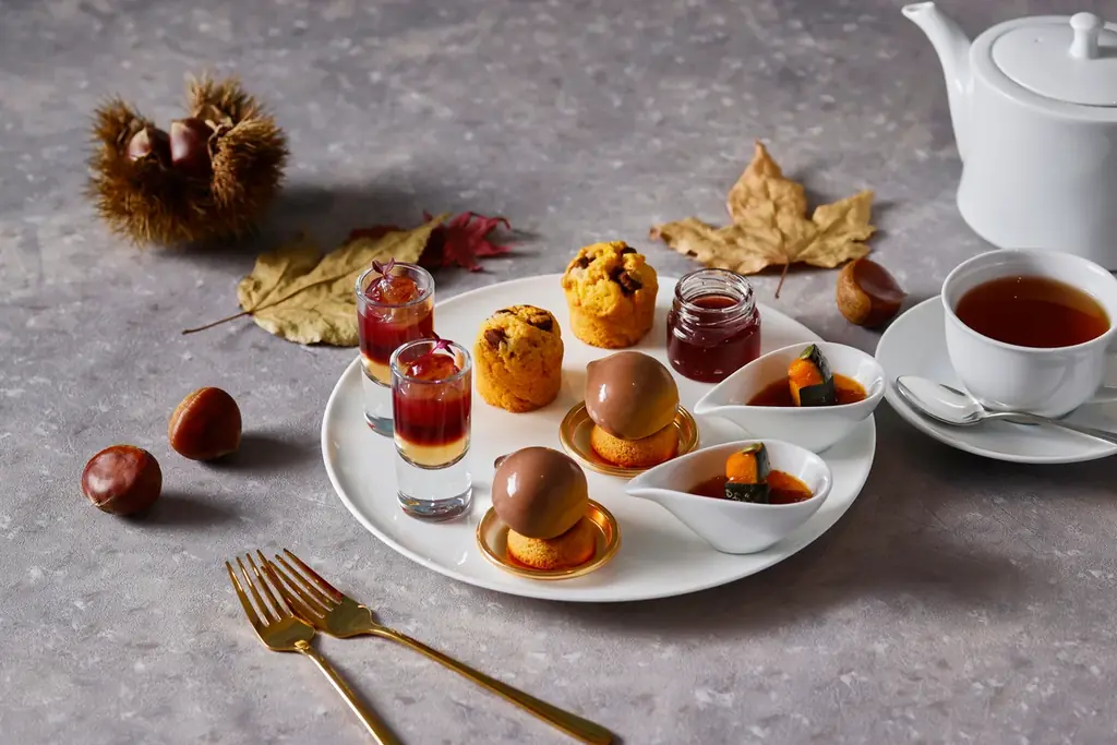 【東京マリオットホテル】芋栗かぼちゃに溺れる秋のご褒美時間「Afternoon Tea ~Amber Hour~」を発売 画像 3