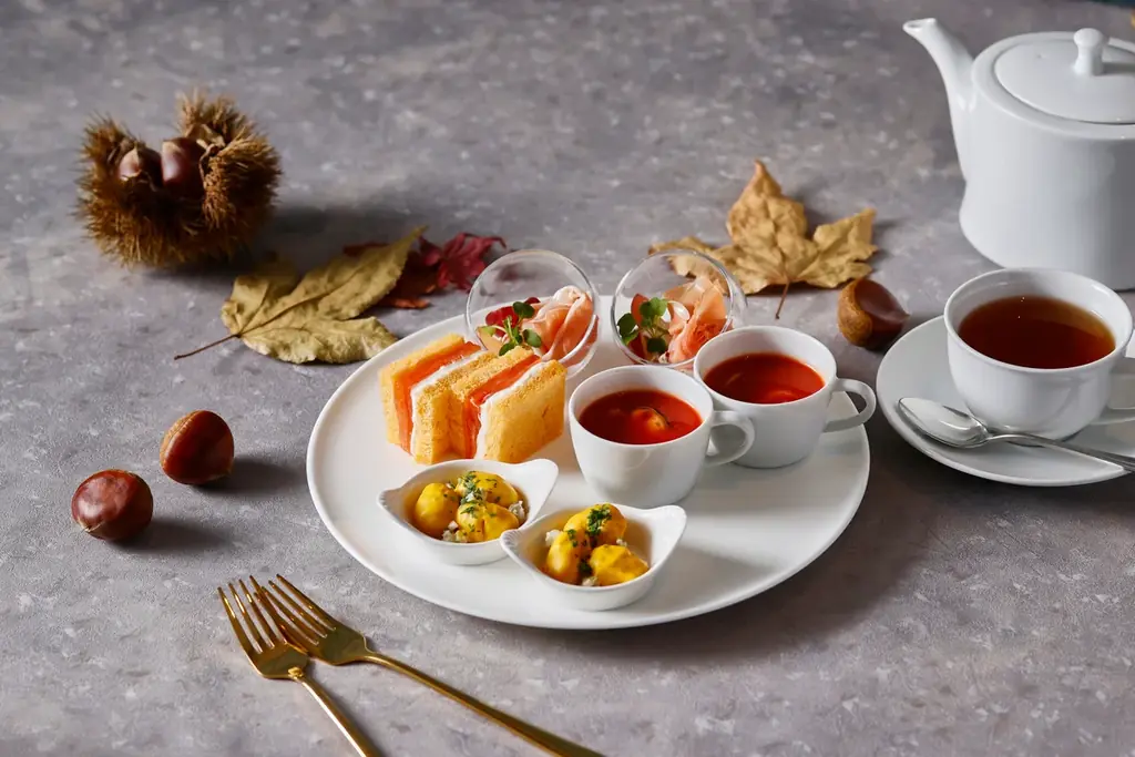 【東京マリオットホテル】芋栗かぼちゃに溺れる秋のご褒美時間「Afternoon Tea ~Amber Hour~」を発売 画像 4