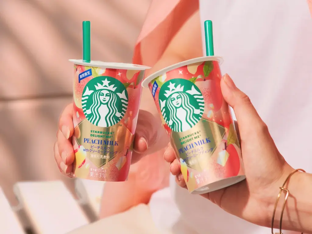 ピーチの芳醇な香りとプディングの食感を楽しめる夏の贅沢ドリンク　スターバックス® チルドカップ 「DELIGHT ME® ピーチミルク with クリーミープディング」7月21日（火）より期間限定発売 画像 3