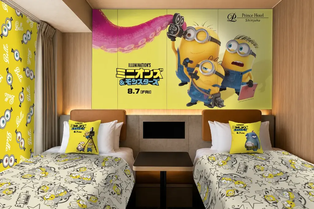 映画『ミニオンズ＆モンスターズ』とのコラボレーションを実施全国9ヵ所の施設にてコラボレーションルームやスイーツなどをご提供 画像 7