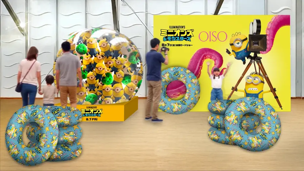 映画『ミニオンズ＆モンスターズ』とのコラボレーションを実施全国9ヵ所の施設にてコラボレーションルームやスイーツなどをご提供 画像 9