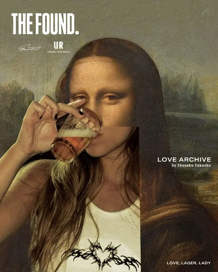 7/25発売｜THE FOUND.×URBAN RESEARCH『LOVE ARCHIVE』Tシャツ