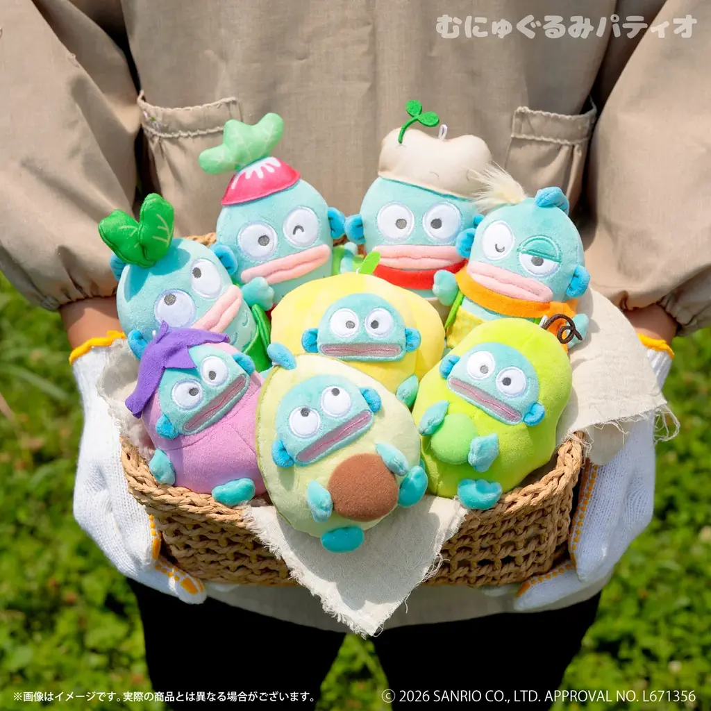 サンリオキャラクターズより「ハンギョドン とれたてファームシリーズ」が７月17日(金)よりむにゅぐるみパティオ公式ECサイトにて予約販売開始 画像 3