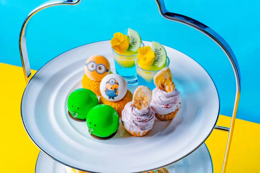 “ミニオンづくし”の夏が来た！映画公開記念「ミニオンズ＆モンスターズアフタヌーンティー」を開催7月24日から毎日開催でミニオンズが映えるスイーツやセットパフェを堪能 画像 2