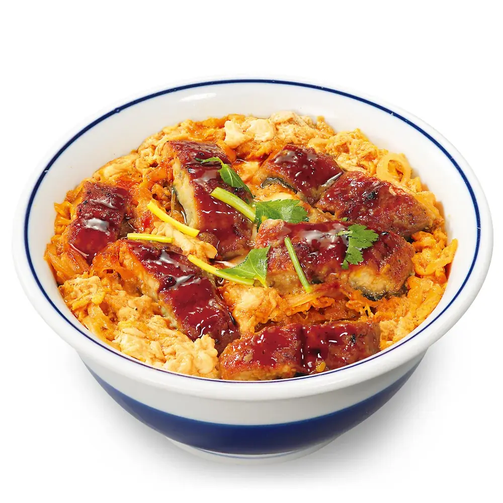 土用の丑は、かつや流。うなぎも、カツも、欲張りメニュー。「うな玉とロースカツの合い盛り丼」販売開始！ 画像 2