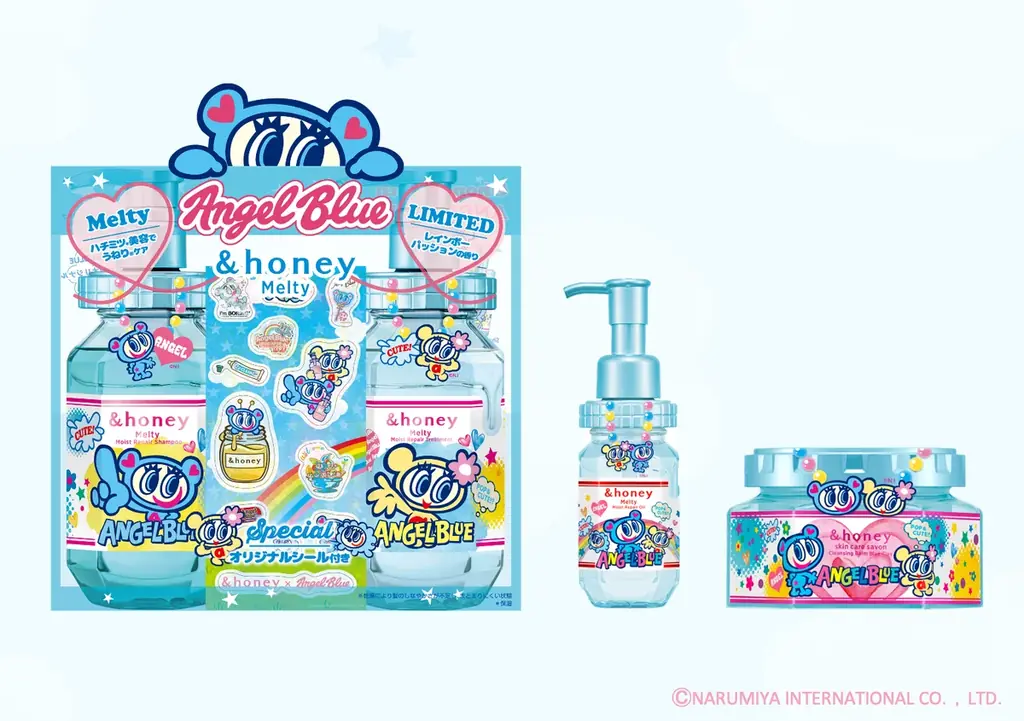 【数量限定】＆honeyより初の「エンジェルブルーコラボ」が登場！平成のときめきがよみがえる限定コラボアイテム 画像 2