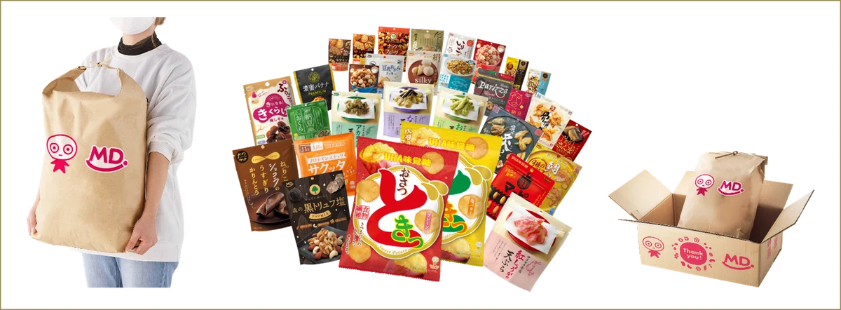 【 UHA味覚糖 × MDホールディングス 】初のコラボ福袋企画『 スナック福袋 』が新発売 画像 1