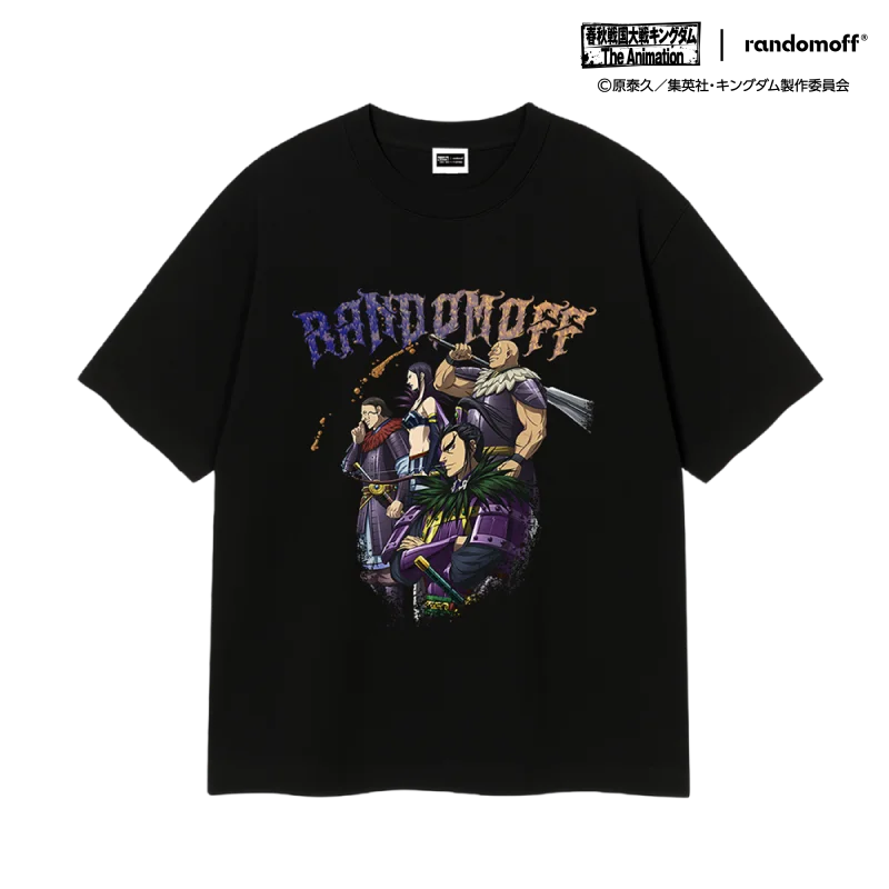アニメ「キングダム」・韓国人気ブランド 「RANDOMOFF」との公式コラボ商品を日本限定発売！ 画像 2