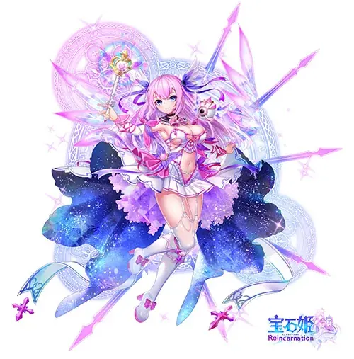 DMM GAMESによる3D放置RPG『宝石姫Reincarnation』新宝石姫アイアゲート(明星)＆蒼斧ホリデー・サファイア＆蒼斧バカンス・サファイア登場！ 画像 2