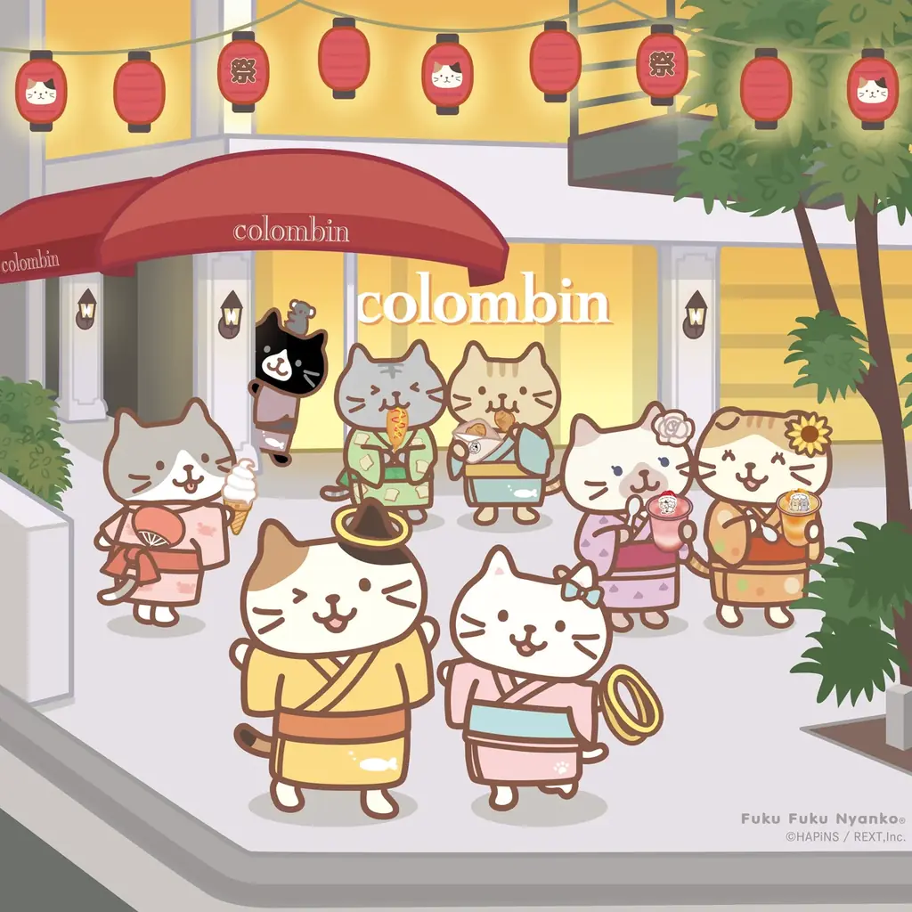 8/4開始 原宿でにゃんこと過ごす夏祭り「ふくふく縁日」