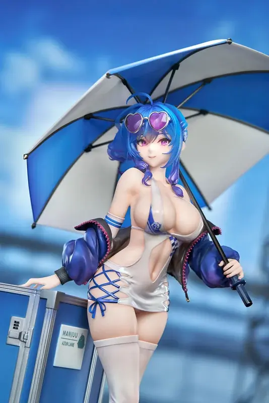 『アズールレーン』より、「セントルイス」がレースクイーン姿でフィギュア化。あみあみにて予約受付中。 画像 1