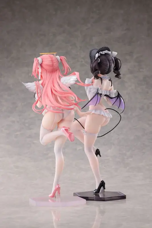 人気イラストレーター「RIKO」氏が描く“天使と悪魔”のコンビ「紫乃＆愛夢」がフィギュアで登場。 画像 7