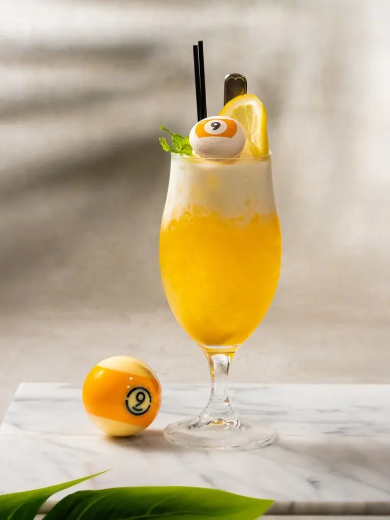 【バグース】この夏、“飲むビリヤード”が誕生⁉ 8・9・10ボールをモチーフにしたオリジナルドリンク3種を7月19日から販売 画像 7