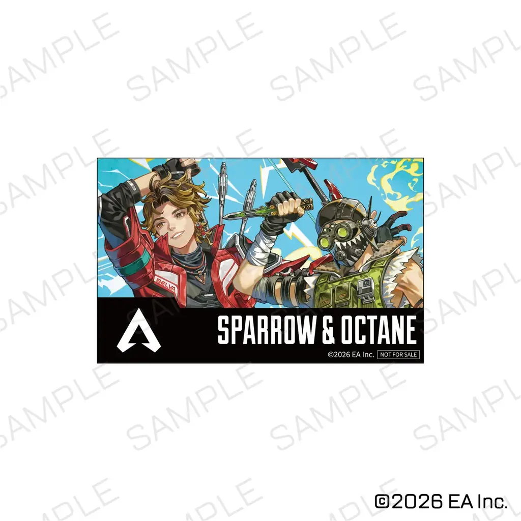 大人気ゲーム「Apex Legends（TM）」より、イラストレーター・灸場メロ氏の描き起こしイラストを使用したデザインの新商品が登場！ 画像 11