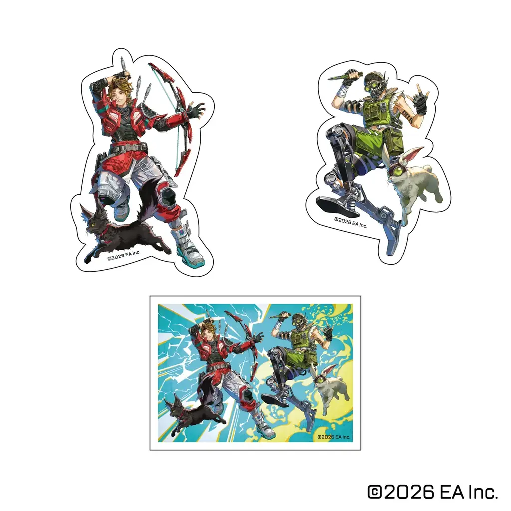 大人気ゲーム「Apex Legends（TM）」より、イラストレーター・灸場メロ氏の描き起こしイラストを使用したデザインの新商品が登場！ 画像 6
