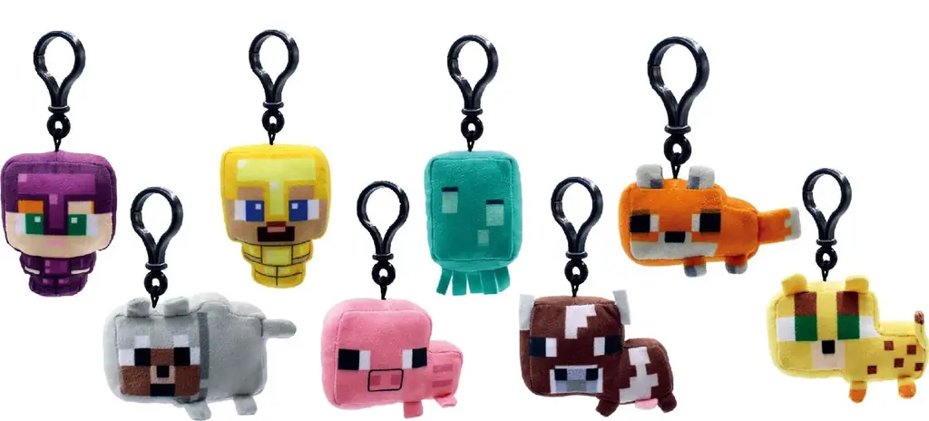 マインクラフトよりとことこフィギュアとフラットぬいぐるみキーホルダーのブラインド2商品が2026年7月16日より予約販売開始！ 画像 3