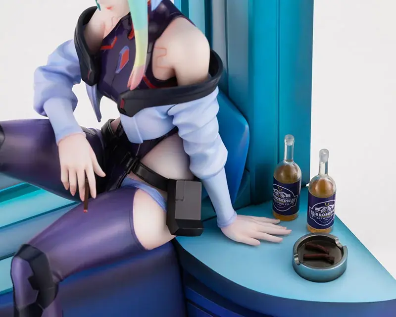 アニメ『サイバーパンク：エッジランナーズ』より、「ルーシー」のフィギュアがライトアップ仕様のジオラマとともに登場。あみあみにて予約受付中。 画像 18