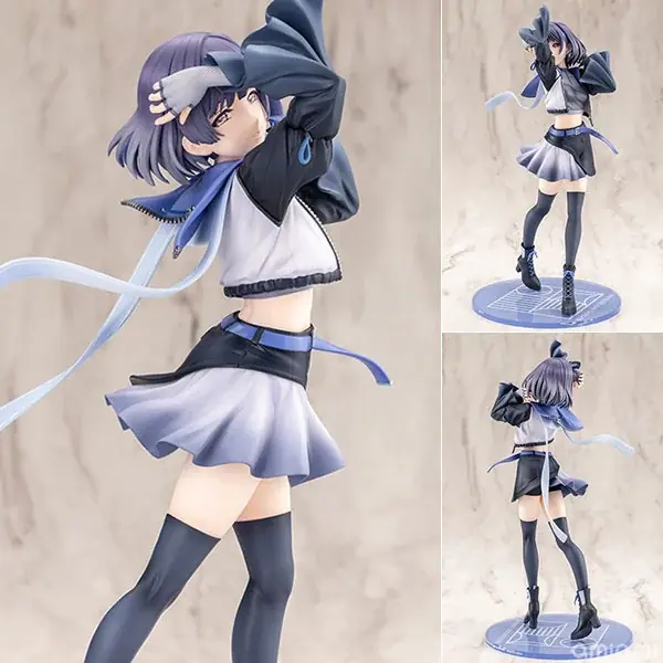 『学園アイドルマスター』より、「秦谷美鈴」がゲーム内イラストをモチーフにフィギュア化。あみあみにて予約受付中。 画像 2