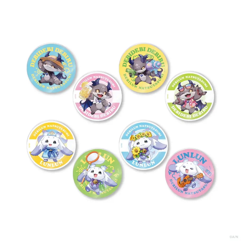 にじさんじから「でびるんとなつやすみ」グッズが登場！2026年7月21日(火)17時から販売開始！ 画像 4